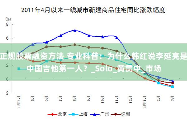 正规股票融资方法 专业科普:为什么韩红说李延亮是中国吉他第一人?_Solo_黄贯中_市场