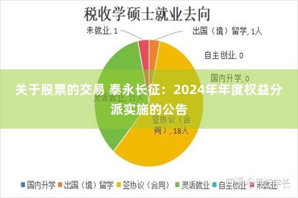 关于股票的交易 泰永长征：2024年年度权益分派实施的公告