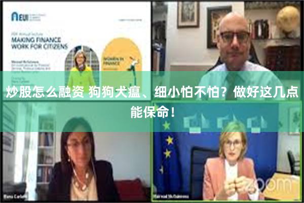 炒股怎么融资 狗狗犬瘟、细小怕不怕?做好这几点能保命!