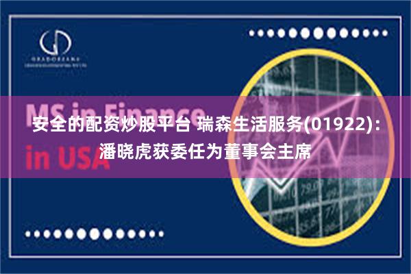 安全的配资炒股平台 瑞森生活服务(01922)：潘晓虎获委任为董事会主席